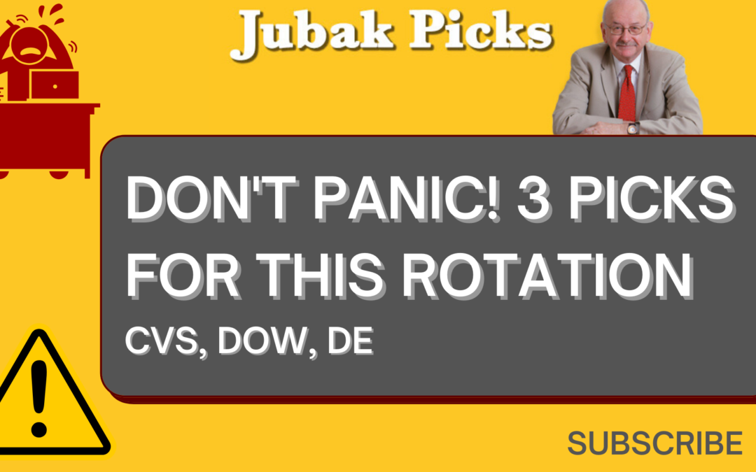 Watch my new YouTube video “Don’t panic: 3 Picks for This Rotation”