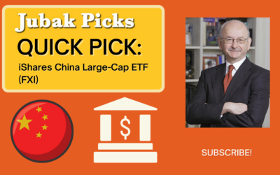Please watch my new YouTube video: Quick Pick FXI China ETF