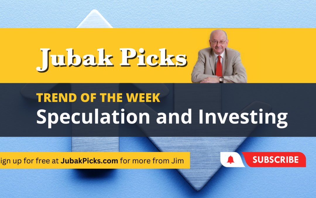 Watch My New YouTube Video: Trend of the Week Speculation and Investing