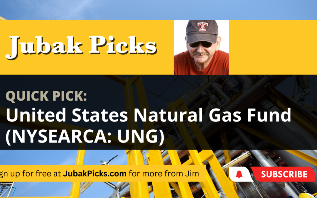 Please Watch My New YouTube Video: Quick Pick U.S Natural Gas Fund